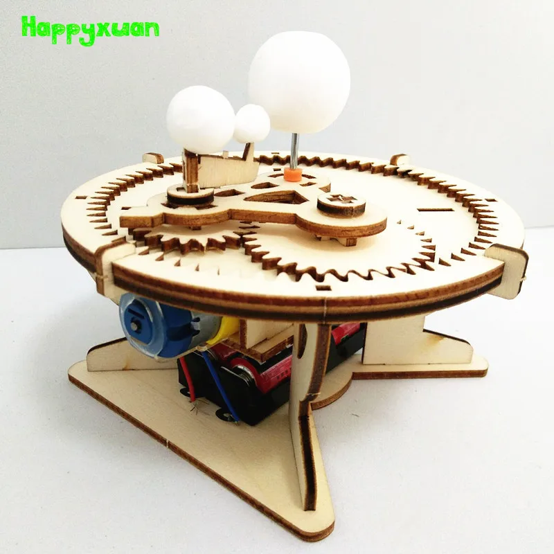 Happxuan DIY набор юного ученого детская Солнечный Системы модель Пособия по