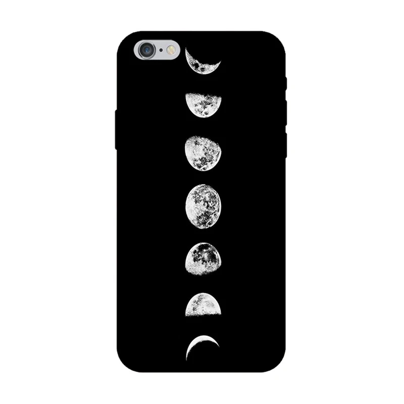 LANCHE Cool Black Galaxy Космос астронавт для iPhone Xs Max X чехлы телефонов 8 7 6s Plus мягкие |
