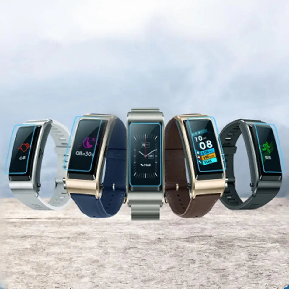 2 предмета в комплекте Экран протектор для huawei B5 Band Honor 3 браслет защитная пленка HD