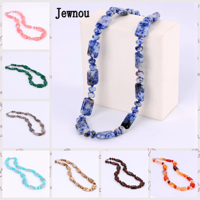 Jewnou сине-ожерелье из Вена с украшением в виде кристаллов колье Натуральный
