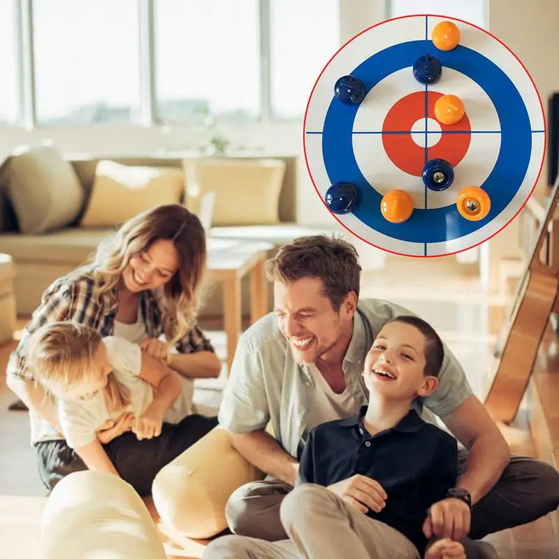 Боулинг shuffle стол Shuffleboard керлинг доска игра для путешествий школьный бар семья