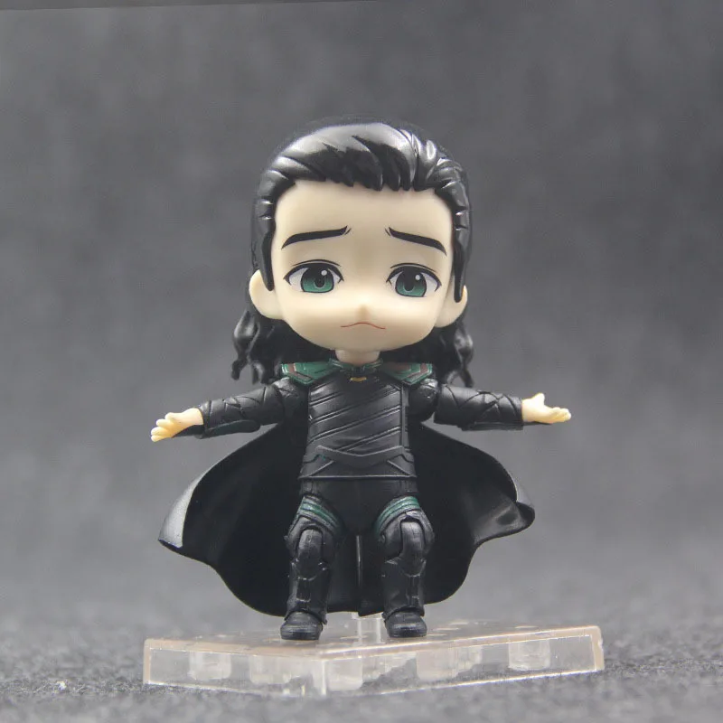 Марвел Тор Ragnarok Loki фигурки Q Ver 866 Nendoroid Modello Bjd Giocattoli 10 см|Игровые и трансформеры| |