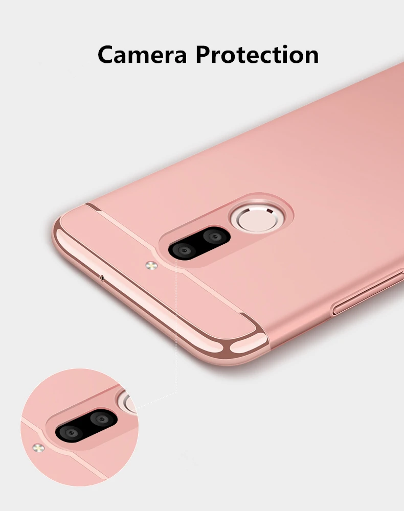 Роскошный чехол для Huawei Mate 20 Lite с защитой 360 градусов жесткий 3 в 1 из поликарбоната