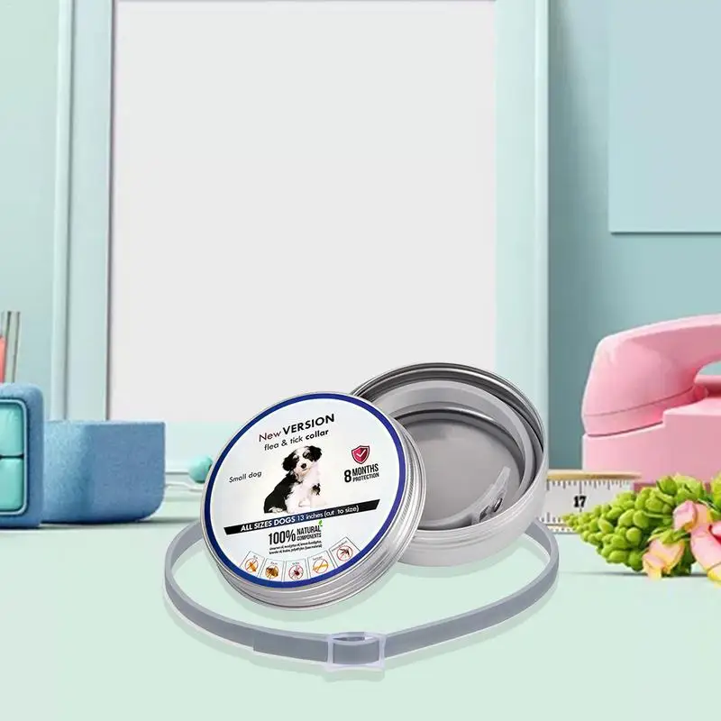 Новый безопасный ошейник для собак кошек улицы анти блошиный клещ шеи