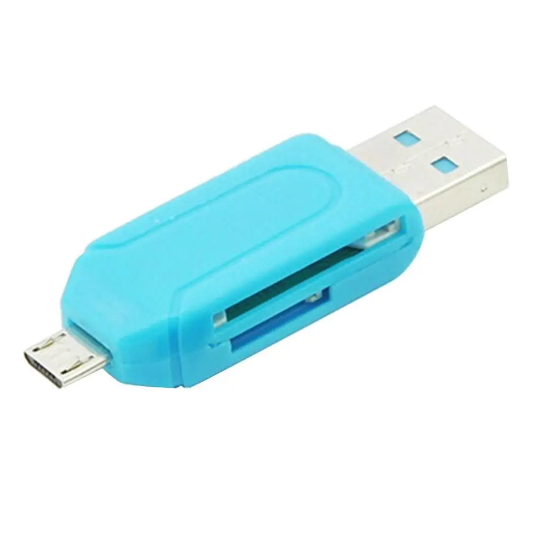 USB 2 0 OTG кардридер Micro SD/TF для дома путешествий офиса и т. д. адаптер