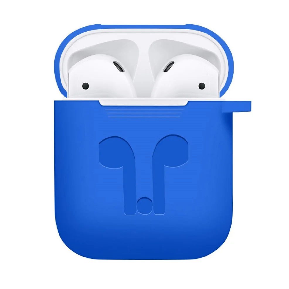Для Apple аксессуары для airpods Силиконовый чехол + держатель ремня против потери