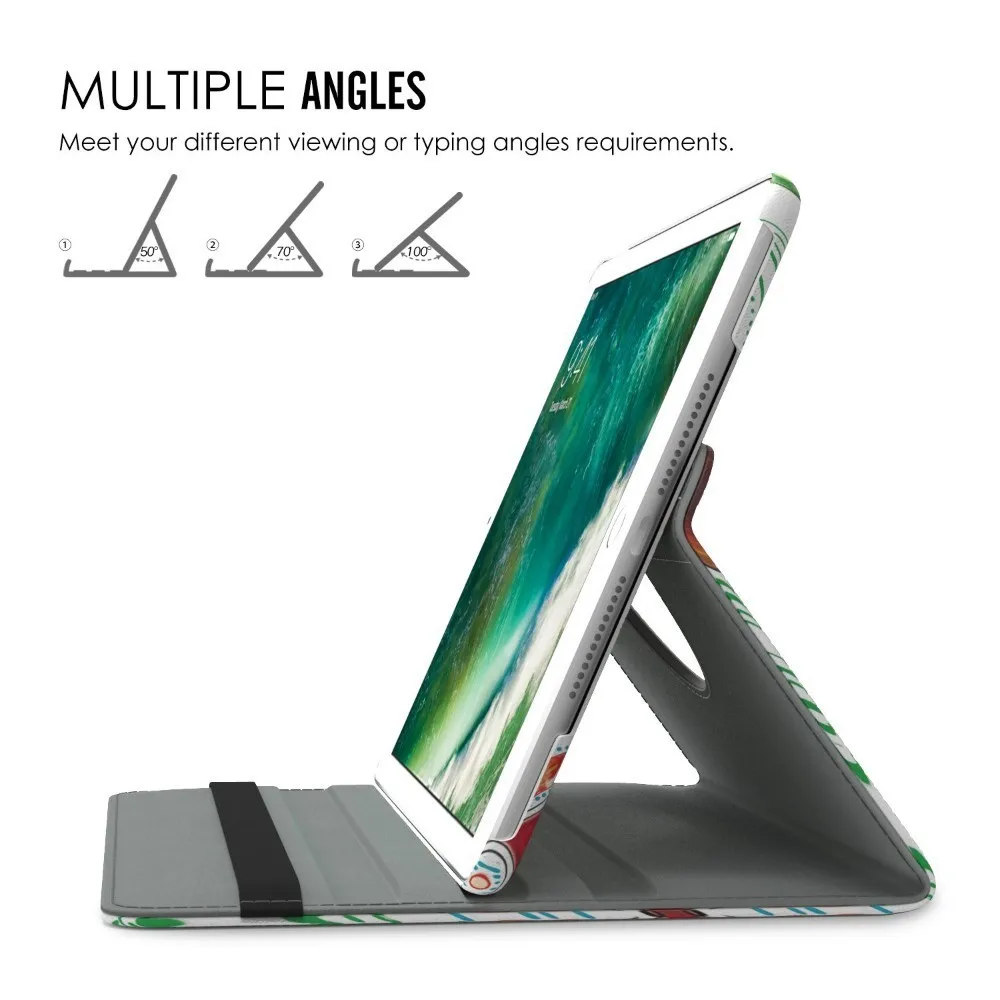 Чехол для IPad 9 7 2018 нового 2017 Smart Cover PU кожаный чехол 6 го поколения A1822 A1893|Чехлы