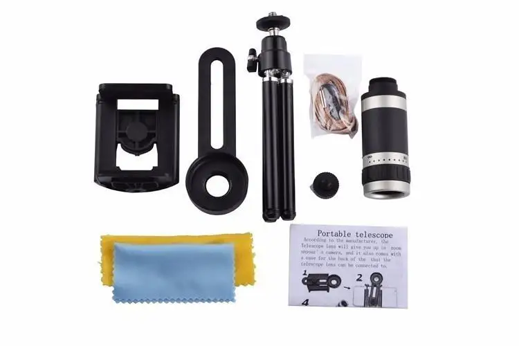 BEESCLOVER зажим для объектива телефона 8x оптический зум телескоп объектив HD смартфон