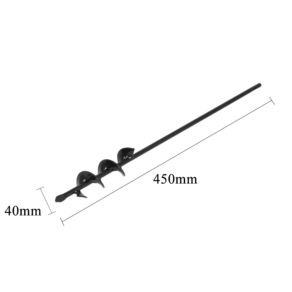 Household Professional Garden Auger Spiral Drill Bit Drilling Tool Accessories for Planting Bedding Bulbs Seedlings | Инструменты