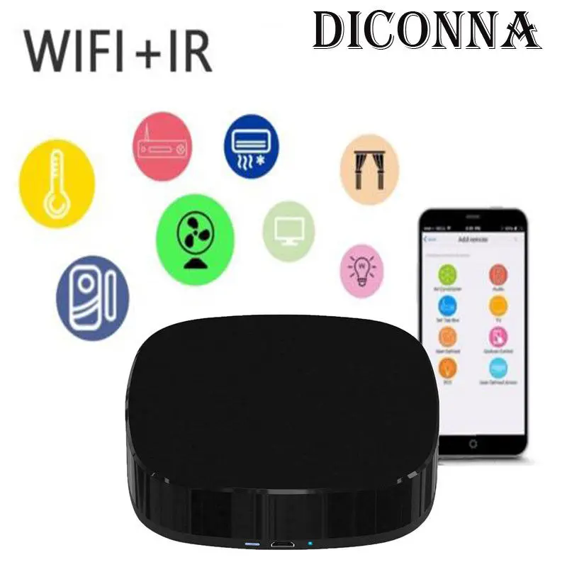 Универсальный Интеллектуальный Wi Fi умный пульт дистанционного управления ИК