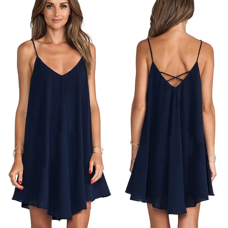

Women Sexy Beach Summer Casual off shoulder v neck top Sleeveless Evening Party haut Femme feminina Blouse