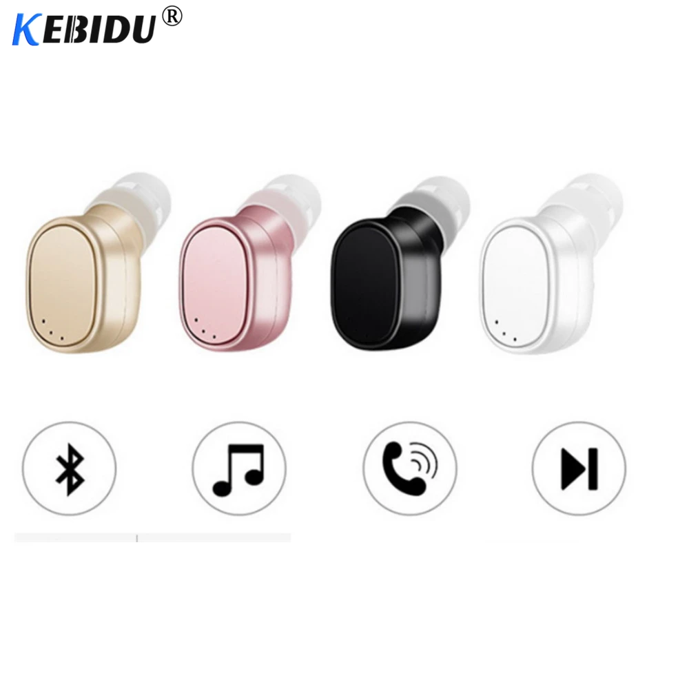 Kebidu портативная беспроводная Bluetooth гарнитура X12 автомобильные наушники USB