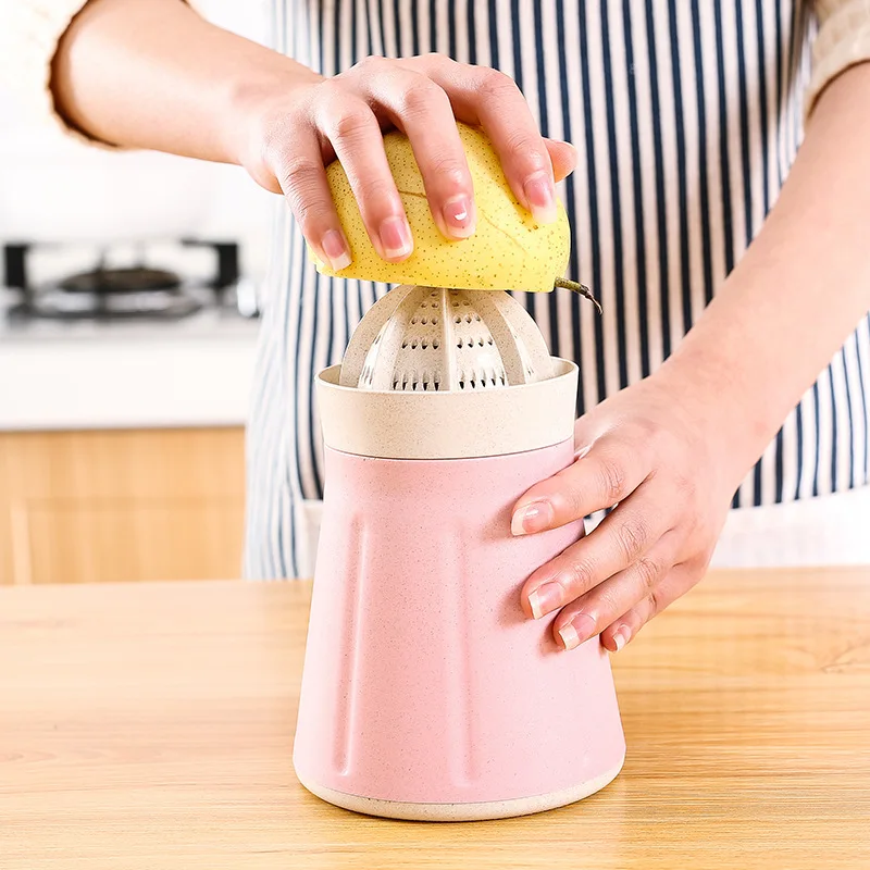 BPA бесплатная ручная соковыжималка для цитрусовых лимонного фруктов 100%