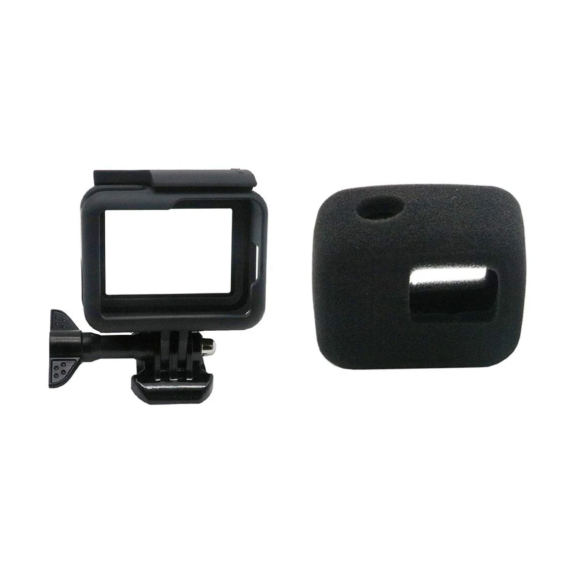 Защитный чехол с рамкой + крышка на лобовое стекло для Gopro Hero 7/6/5/Hero Hd аксессуары
