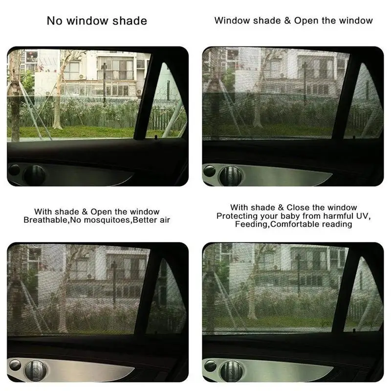 2 шт. универсальная черная сетчатая Автомобильная боковая накладка на заднее