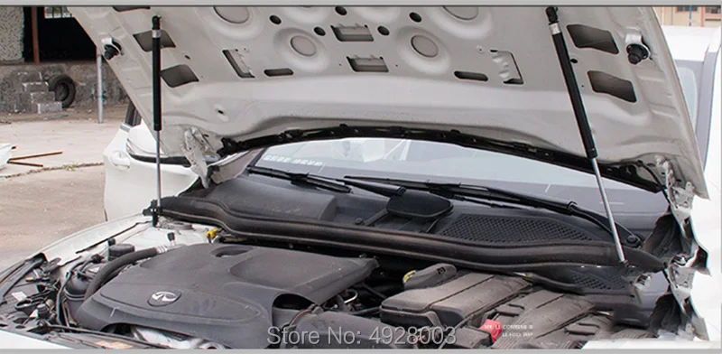 Для 2013 2019 Infiniti QX30 автомобильный подъёмный кронштейн с пружинным амортизатором