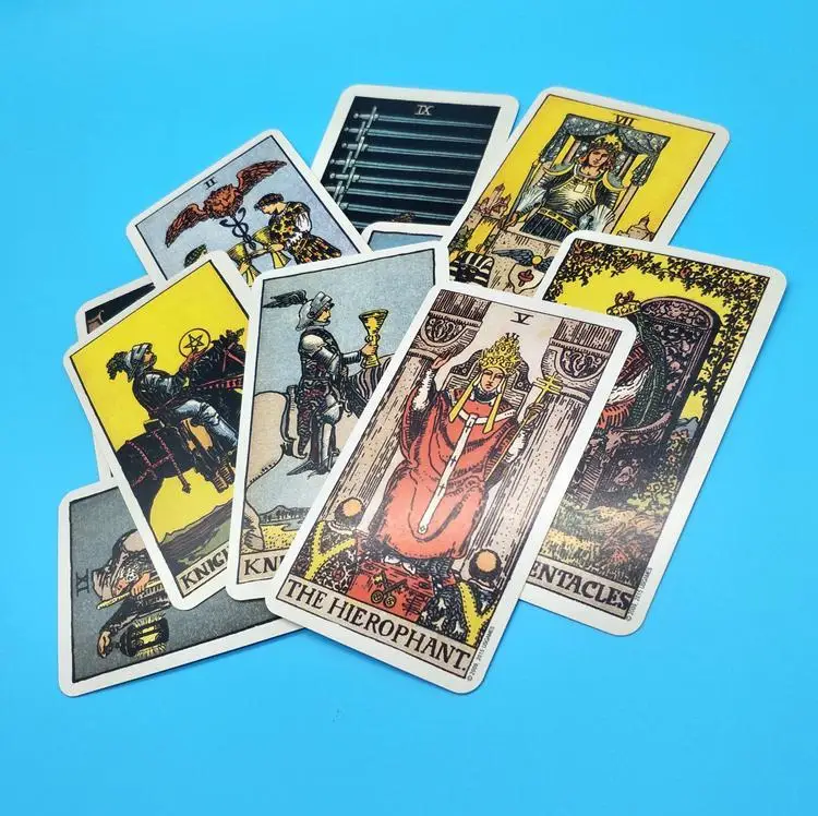 Настольные игры карты Rider Smith Waite колода настольная игра Таро Семья Друзья