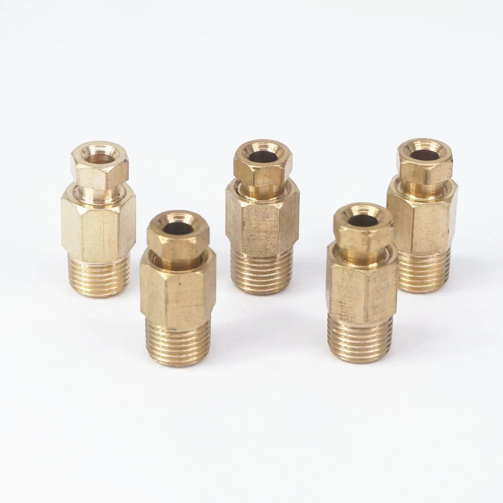 

Латунный соединитель BSPP с наружной резьбой 1/8 дюйма, трубка с внешним диаметром 4 мм, для станков, переходник для масляного фильтра, трубный фитинг для смазочной трубки