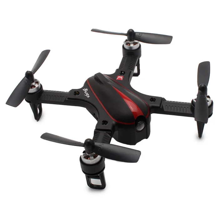 Мини Бесщеточный Радиоуправляемый Дрон MJX Bugs 3 ( B3 ) 175 мм RTF 2750KV мотор/4CH передатчик/6