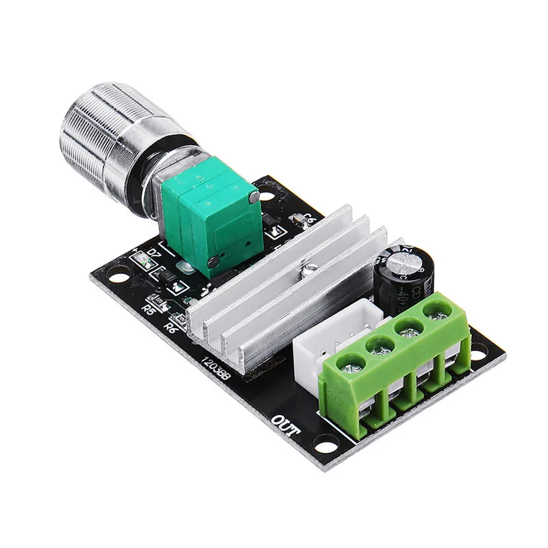1pc New DC 6V/12V/24V/28V 3A 80W PWM Motor Speed Controller Regulator Adjustable Reversible Driver Switch Module | Обустройство дома