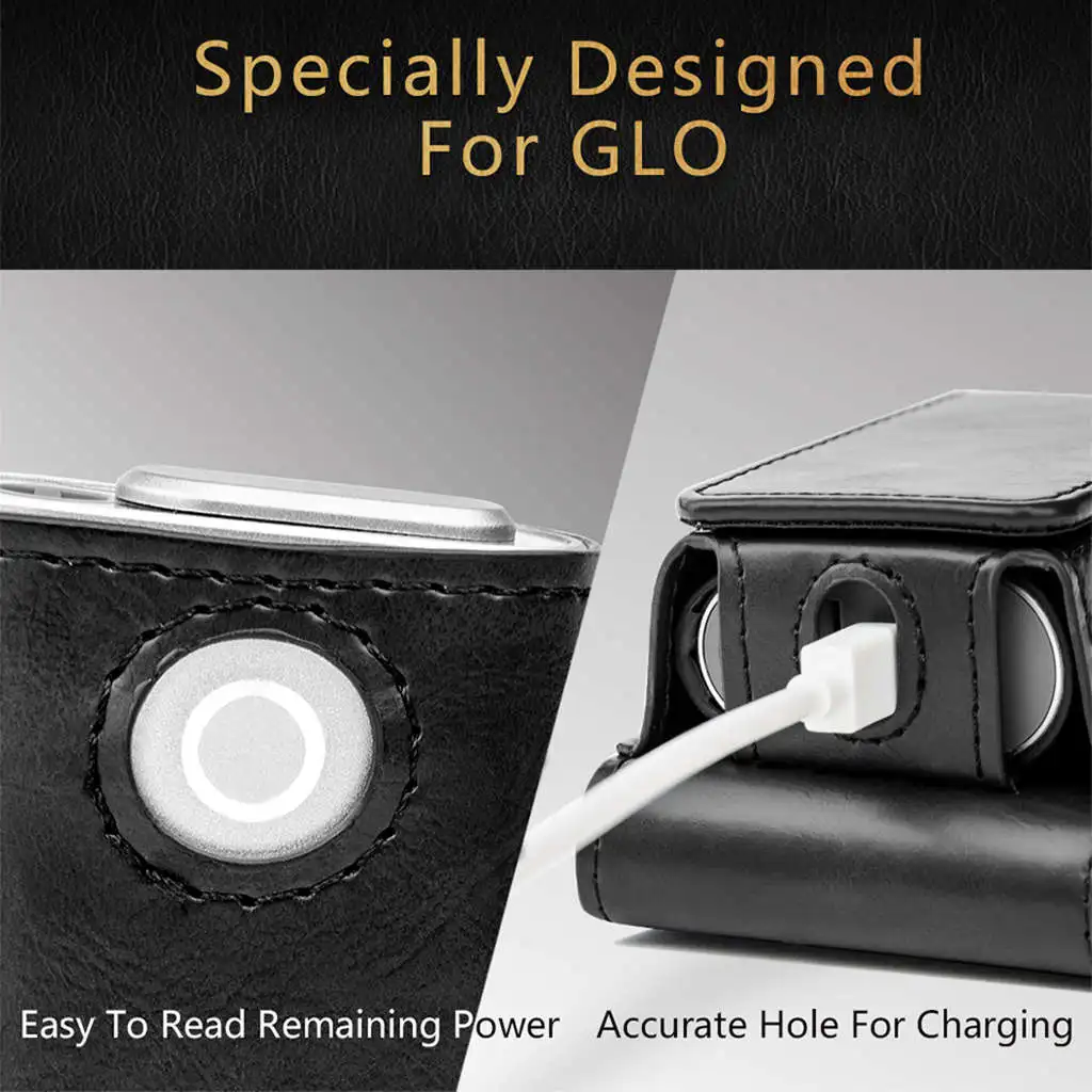 Модный защитный чехол для Glo кожаный бумажник электронной сигареты|Аксессуары| |