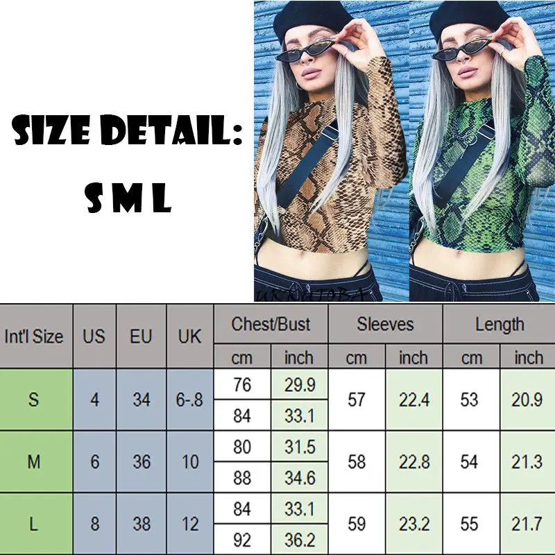 Женская укороченная футболка Weekeep с принтом змеиной кожи уличная одежда новинка