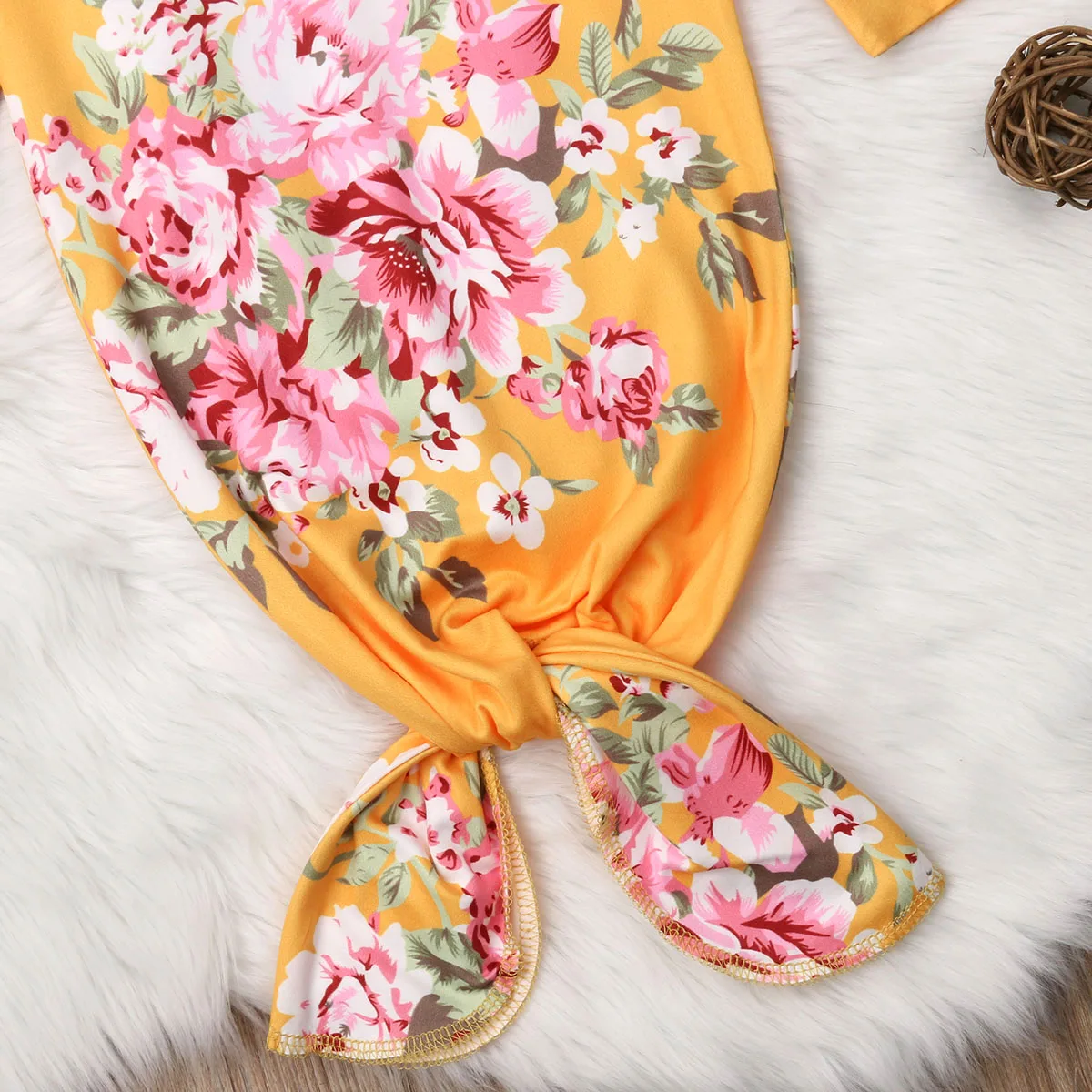 Baby Floral Swaddling Wrap Blanket Sleeping Bag Swaddle Accessories For Newborn Boy Girl Infant Children Cloth | Мать и ребенок