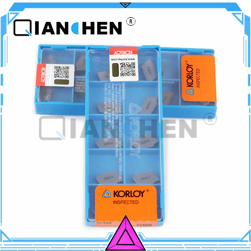 Оригинальный Корея Korloy SP400 NC9030 (10 шт./лот) Высококачественная вставка для