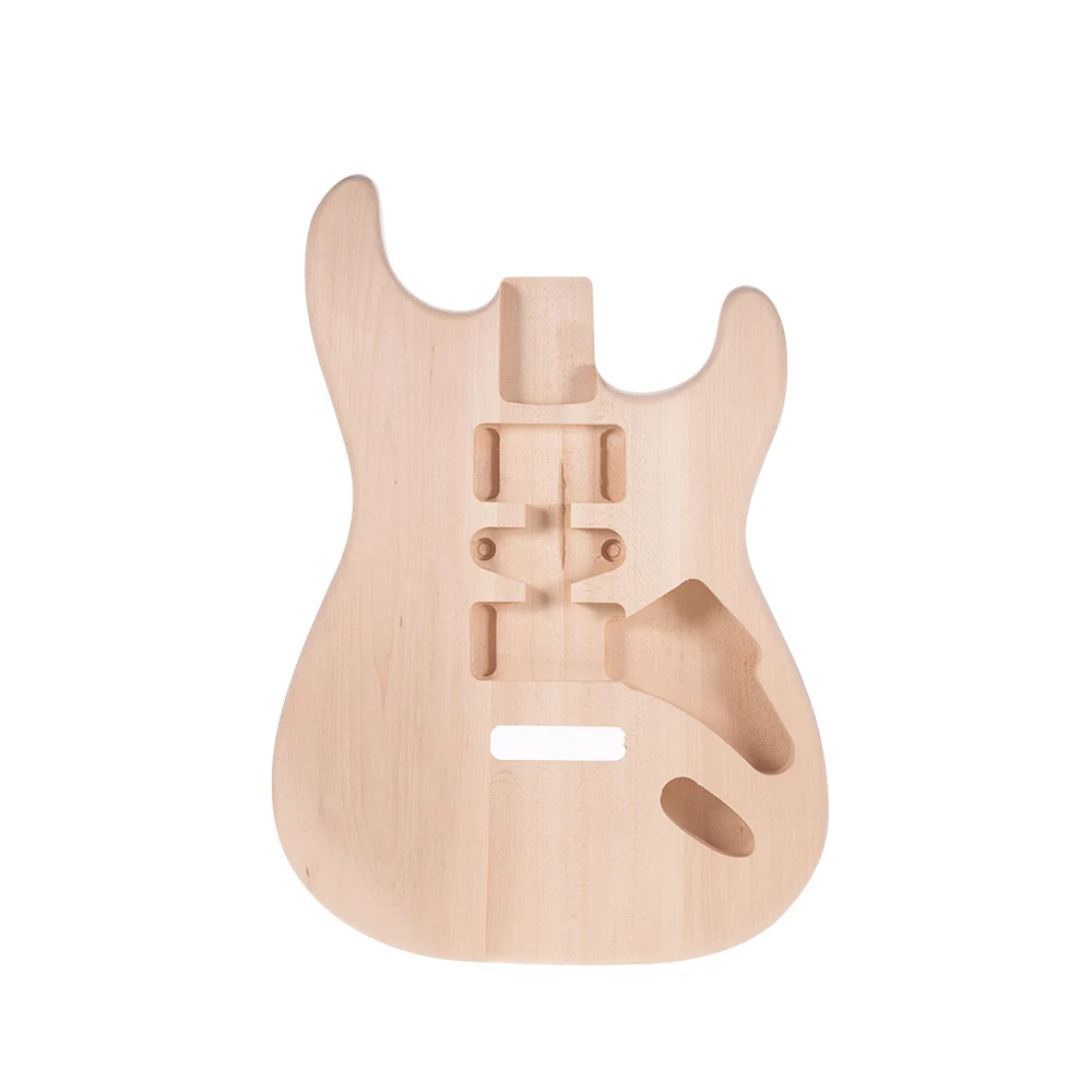 Muslady ST01 DT незавершенной Электрогитары тела ручной работы корпуса гитары BasswoodGuitar