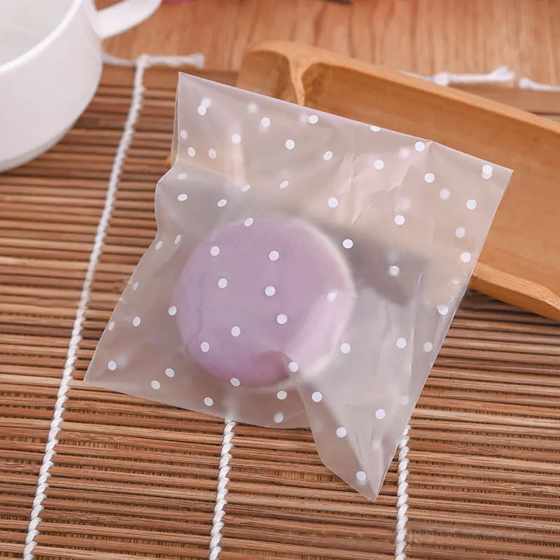 100 шт. самоклеющиеся Рождество DIY целлофан Вечеринка лечения Cooky конфеты подарок