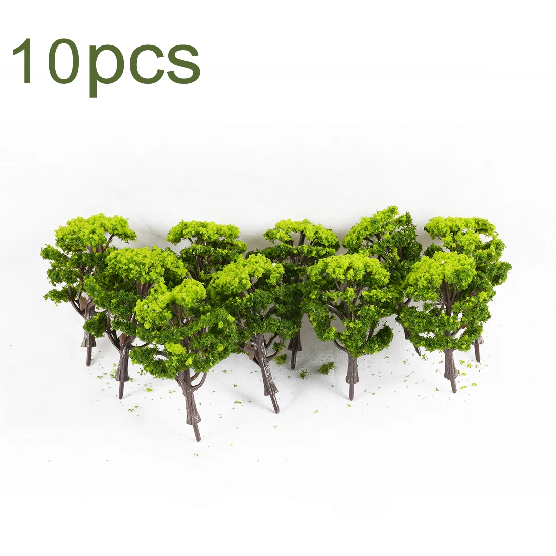 10 шт. модели деревьев ландшафтный сад песочный стол Модель Материал растительное