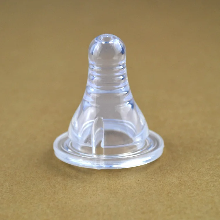 

Baby Breast Feeding Nipple Kids Silicone Wide Caliber for Different Milk Bottle Pacifier Children Pure Soild Nipple