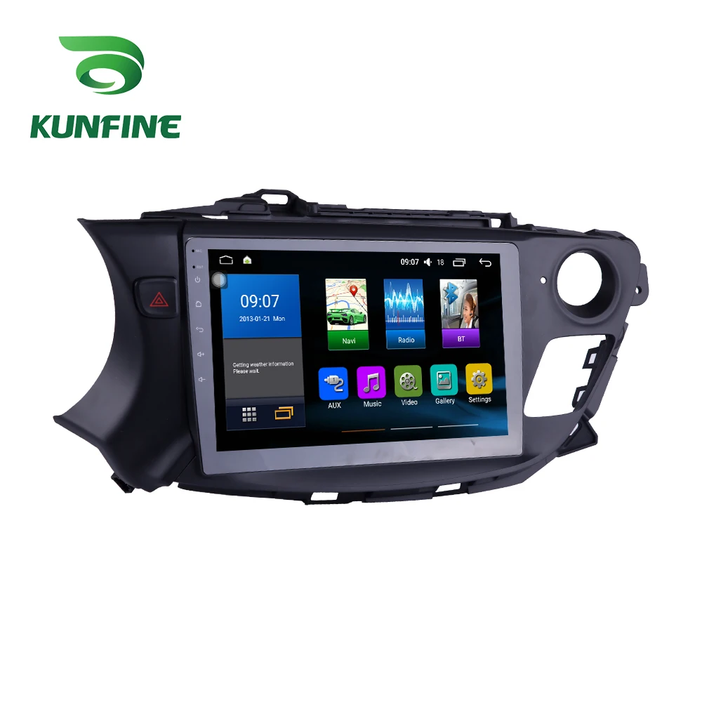 Восьмиядерный 1024*600 Android 8 1 автомобильный DVD GPS навигационный плеер Deckless стерео для