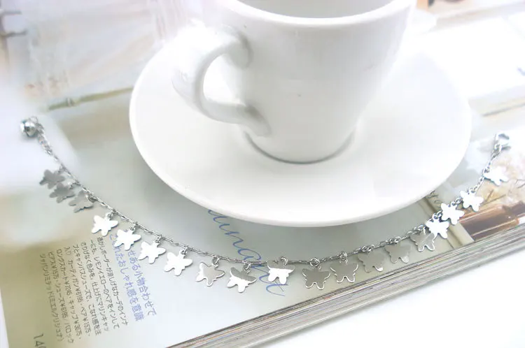 Браслет на ногу с изображением бабочки 2020|pulseras tobilleras mujer|tobillera mujerjewelry ankle |