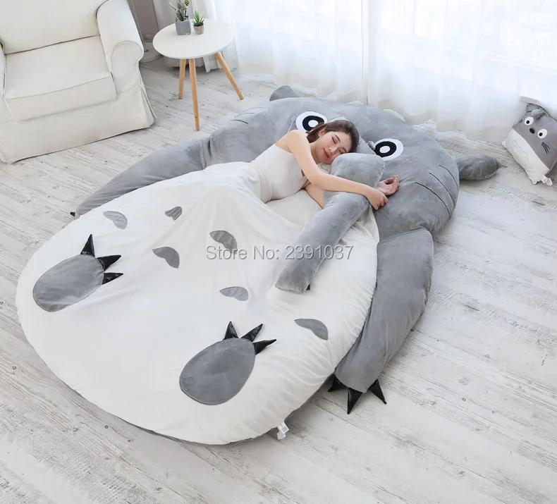 Спальная двухместная кровать с татами My neighter Totoro диван погремушка для детей