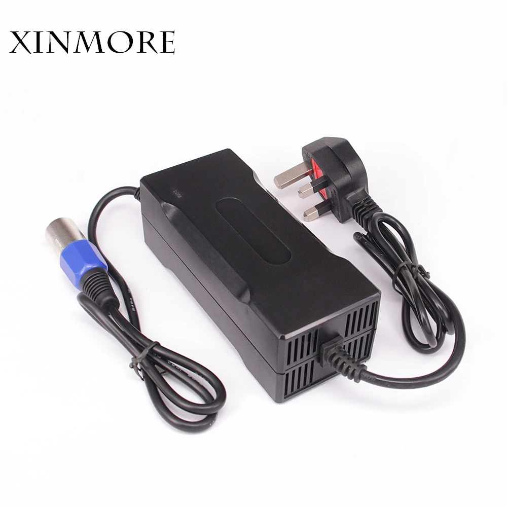 XINMORE авто стоп 50 4 V 2A литиевая батарея зарядное устройство для 44 li ion Lipo батареи