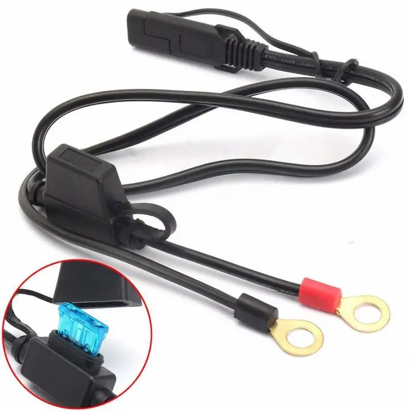 Водонепроницаемый мотоцикл 12 в SAE к USB интерфейс зарядное устройство кабель
