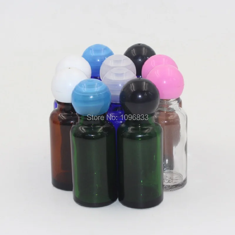 20ml Glass Toner Bottle Spherical Lid Essential Oil Refillable Cosmetic Packaging Vial Empty Emulsion Containers Bottles | Красота и