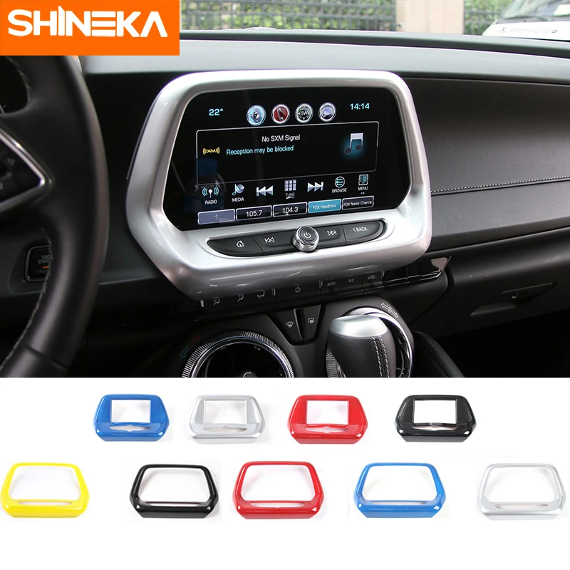 Внутренние молдинги SHINEKA для Chevrolet Camaro 2017 7 8 дюймов навигационный экран