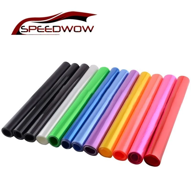 

SPEEDWOW 30*200cm Car Headlight Taillight Fog Vinyl Sticker Fog Light Vinyl Smoke Film Sheet Sticker Car Film Protective