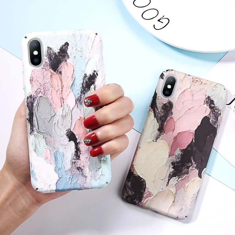Moskado 3D краситель светящийся чехол для iPhone X XR 8 7 6 S XS Max модный жесткий PC Fundas Capa