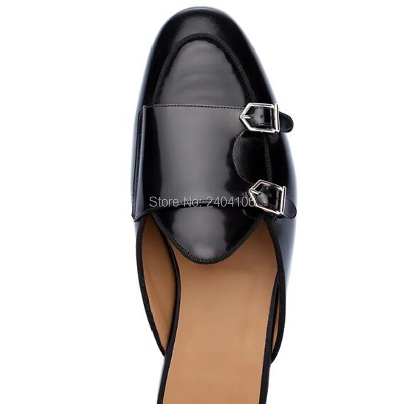 Мужские тапочки с пряжкой модная мужская обувь Новинка сезон весна лето