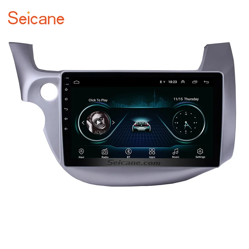 Seicane 10 1 дюймов 2din Android 8 автомобильное радио GPS навигация мультимедийный плеер для