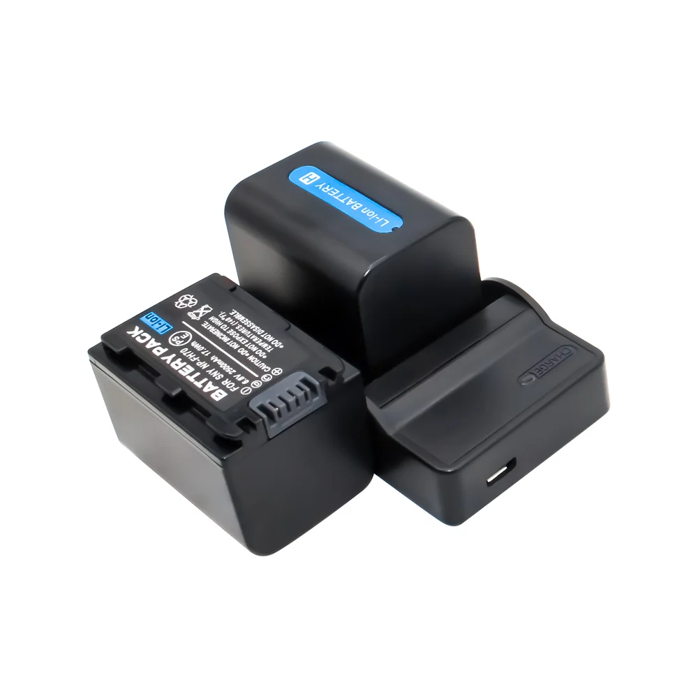 2x NP FH70 аккумулятор + 1 шт. Зарядное устройство BC TRV для Sony np fh60 FH50 FH40 FH100 fh70 SX40R XR100 XR105
