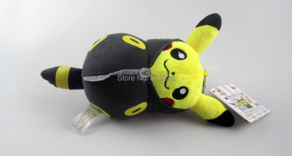 6 шт. Пикачу косплей Sylveon Charizard Umbreon Espeon vaporion 15 см плюшевый брелок подвеска спальный