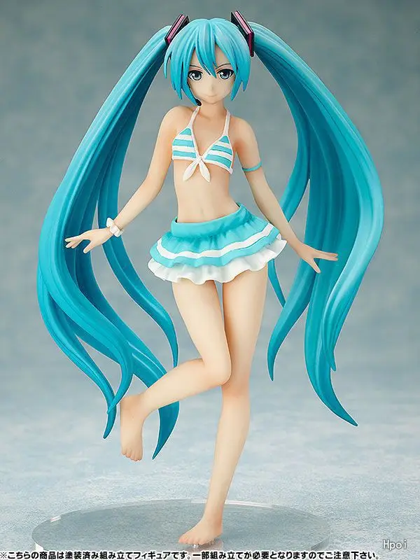 Hatsune Miku S-style VOCALOID Swim Ver. Фигурка японского аниме модель милые Фигурки