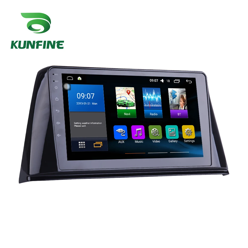 Восьмиядерный 1024*600 Android 8 1 автомобильный DVD GPS навигационный плеер Deckless стерео для