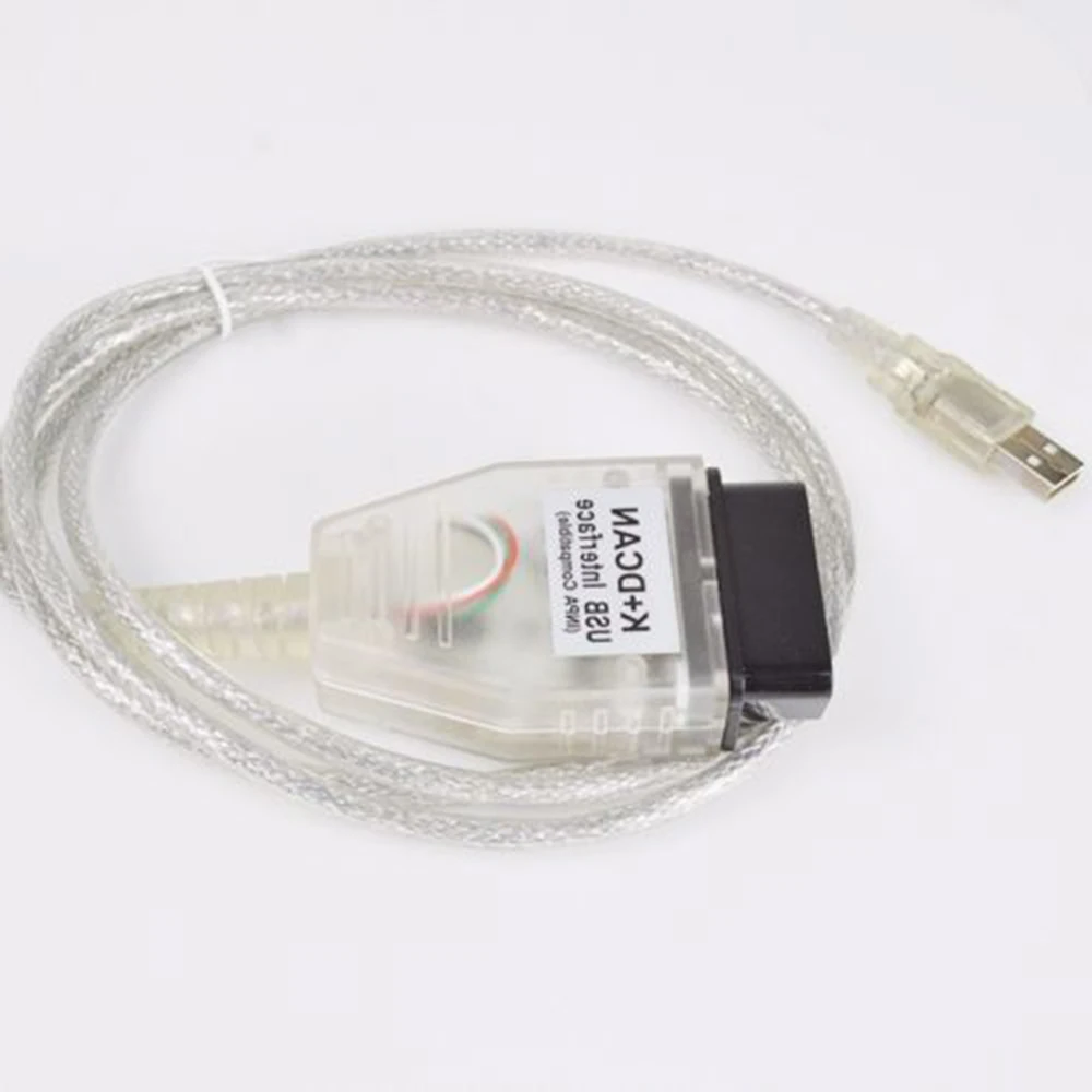 Автомобильный диагностический инструмент K + D CAN OBD2 USB интерфейсный кабель для INPA