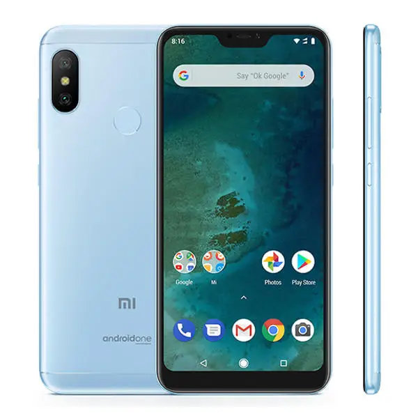 Глобальная версия Xiao mi A2 Lite 4 Гб 64 Snapdragon 625 AI двойная камера 4000 мАч 19:9 полноэкранный
