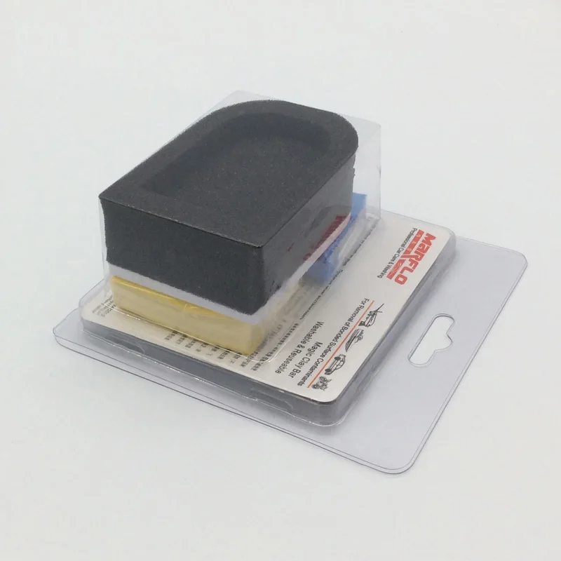 Волшебная глина бар автомобиля очиститель 2 шт. с губкой аппликатор инструменты